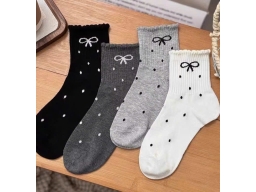 VỚ NỮ CHẤM BI 358 - LỐC 10 ĐÔI